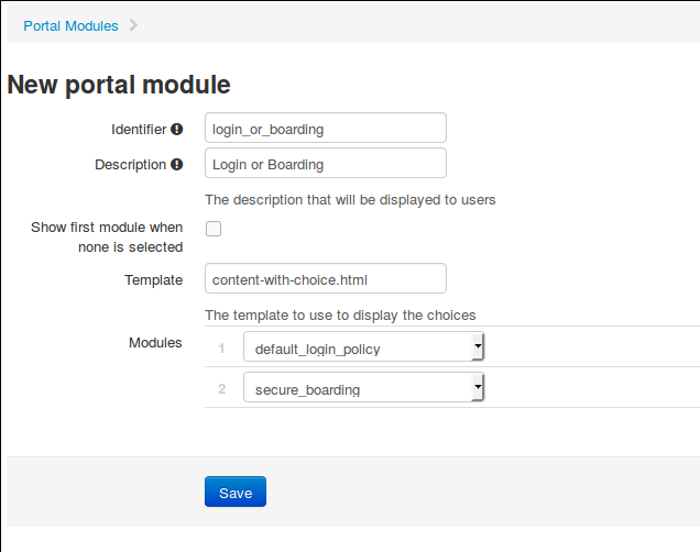 Login or Boarding Secure SSID