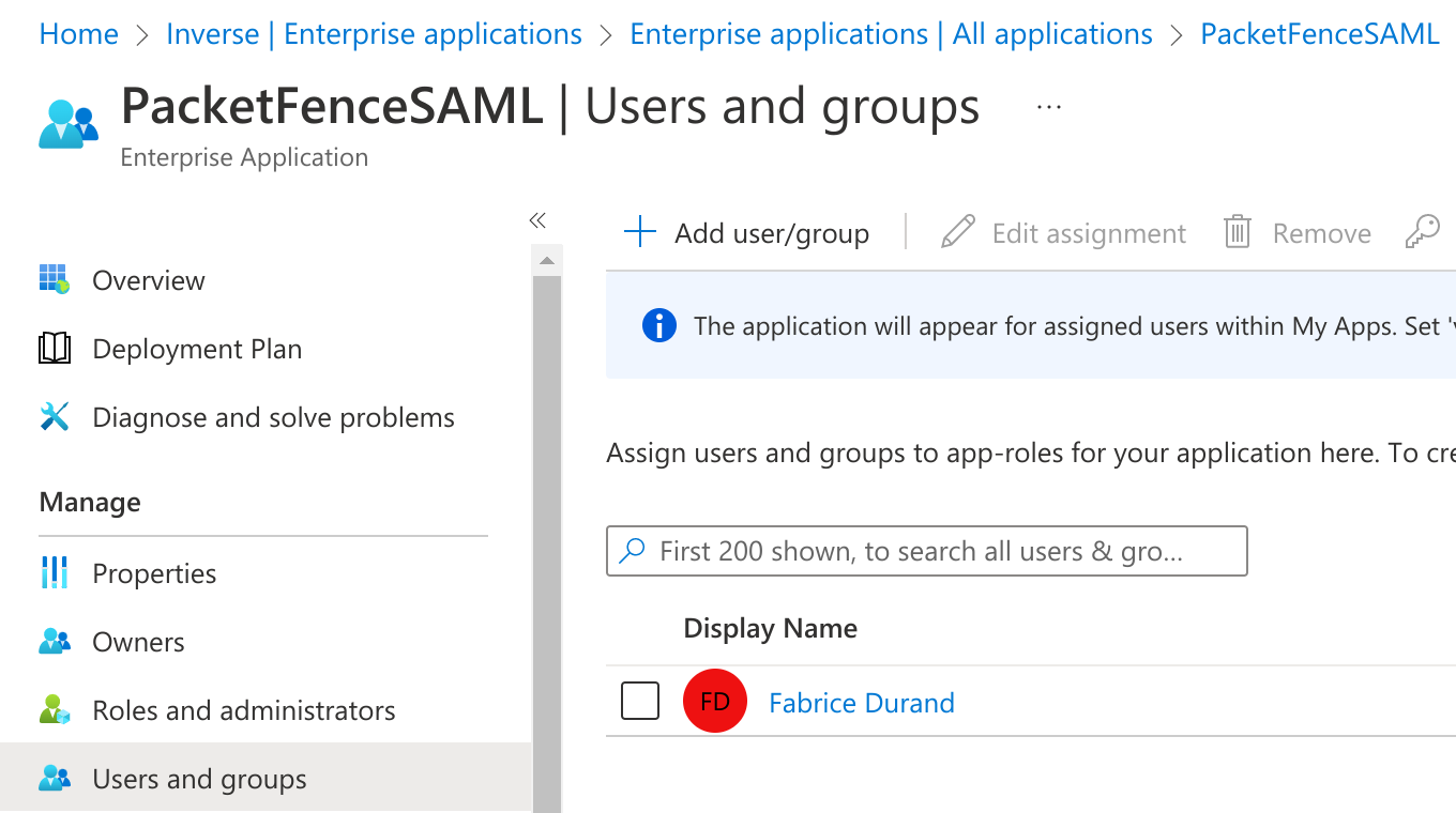 Azure SSO Details